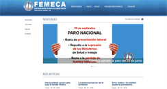 Desktop Screenshot of femeca.org.ar